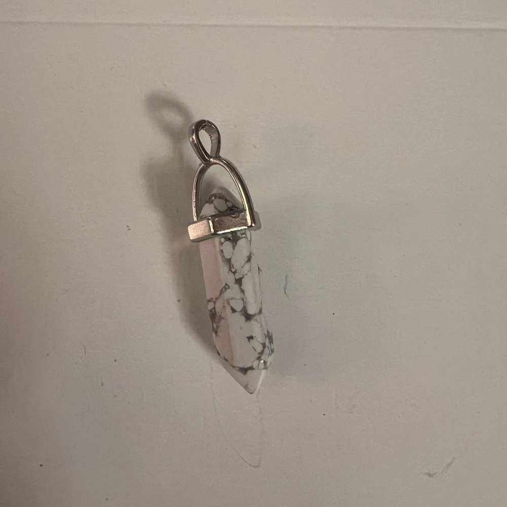 Hand Crafted Chakras Pendant. Real Stone